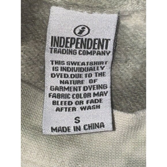 Swindell Speedlab Tie-Dye Sweatshirt S By Independent Trading Co. 100% Cotton Gr - Picture 3 of 6